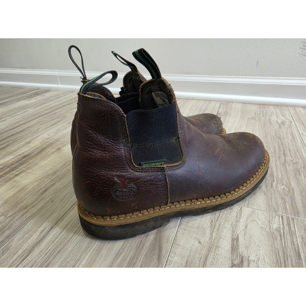 Georgia Giant Waterproof High Romeo Boot GR500 Mens Work Boots - Picture 2 of 9